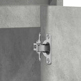 Bathroom Cabinet Concrete Grey 60x33x61 cm Engineered Wood 802646