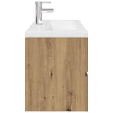 Sink Cabinet with Built-in Basin and Faucet Artisan Oak 3328938