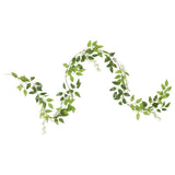 Flower Garlands 6 pcs White 200 cm 359071