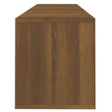 TV Cabinet Brown Oak 120x30x40.5 cm Engineered Wood 813052