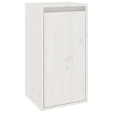 TV Cabinets 2 pcs White Solid Wood Pine 3100110