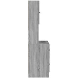 Kitchen Cabinet Grey Sonoma 95x50x180 cm Engineered Wood 3276537