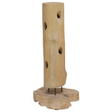 Wine Rack for 8 Bottles 40x30x80 cm Solid Teak Wood 288812