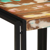 Coffee Table Multicolour 40 x 40 x 38 cm Solid Reclaim Wood 4102729