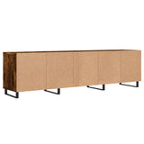 TV Cabinet Smoked Oak 150x30x44.5 cm Engineered Wood 831305