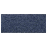 Stair Mats Self-adhesive 30 pcs 60x25 cm Grey Blue Rectangular 3365708