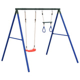 Outdoor Swing Set with Swing and Trapeze 3283586