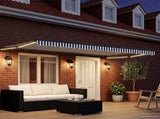 Manual Retractable Awning with LEDs 4 x 2 m 3419398