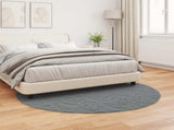 Anti-Slip Faux Rabbit Fur Rug OLITE Anthracite 200 cm 42021781