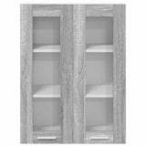 Hanging Cabinet Grey Sonoma 60 x 31 x 80 cm Engineered Wood 884319