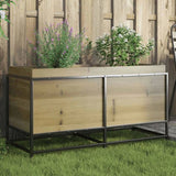 Garden Planter 100x40x50 cm Impregnated Wood Pine 847037