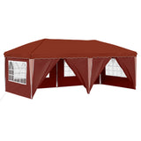 Pop-up Party Tent 575 x 288 x 245 cm Terracotta 42019809