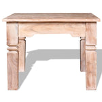 ZNTS Coffee Table Acacia Wood 60x60x45 cm 244052