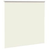 Roller Blind Blackout Off White 160x150 cm Fabric Width 156.6 cm Polyester 4011660