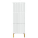 Drawer Cabinet White 33 x 34.5 x 90 cm Engineered Wood 894615