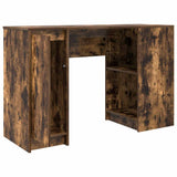 Desk Smoked Oak 120x42x76 cm Engineered Wood 861818