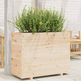 ZNTS Garden Planter 90x40x72 cm Solid Wood Pine 3282634