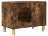 Cat House Smoked Oak 51 x 30 x 52 cm Engineered Wood 8000667