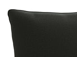4-Piece Back Cushions PUTTEN 4 pcs 100% Polyester Black 945122