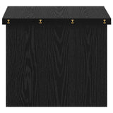 Coffee Table Black Oak 55 x 54.5 x 45 cm Engineered wood 887410