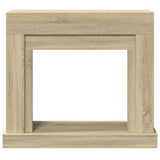 Fireplace Surround Sonoma Oak 100x30x87.5 cm Engineered Wood 854564