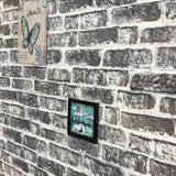 3D Wall Panels with Dark Grey Brick Design 10 pcs EPS 147200