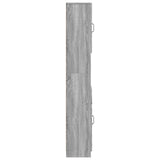 Bathroom Cabinet with Open Shelf UTRECHT Grey Sonoma 897701