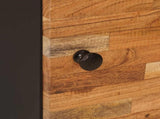 Bedside Cabinet 2 pcs Brown 40 x 33 x 46 cm Solid Mango Wood 4018293
