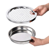 Ashtray Dustbin Hotel 30 L Steel Grey 51089