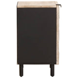 Bathroom Cabinet White 38 x 33 x 58 cm Solid Mango Wood 4017885