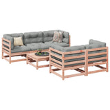 6 Piece Garden Sofa Set Solid Wood Douglas Fir 3299288