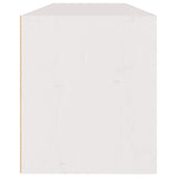 TV Cabinets 3 pcs White Solid Wood Pine 3100140