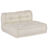 Modular Sofa 3 pcs Cream Fabric 3315062