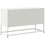 TV Cabinet White 100.5x39x60.5 cm Steel 846481