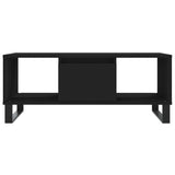 Coffee Table Black 90x50x36.5 cm Engineered Wood 830597