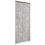 Insect Curtain Brown and Beige 100x220 cm Chenille 284278
