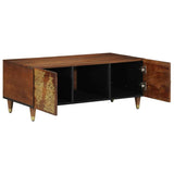 Coffee Table Honey Brown 100 x 54 x 40 cm Solid Mango Wood 4018748