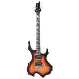 Electric Guitar for Beginner with Bag Brown and Black 4/4 39" 70186