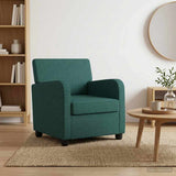 Armchair Dark Green Fabric 42043398