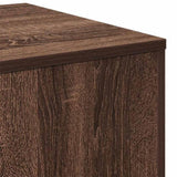 Side Tables 3 pcs Brown Oak Engineered Wood 815989