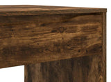 Desk with Drawer Smoked Oak 100 x 50 x 78 cm Engineered Wood 888942