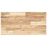 Floating Shelves 2 pcs 80x40x2 cm Untreated Solid Wood Acacia 3279396