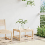Garden Footstool Natural Wood Solid Pine Wood Medium Modular 844679