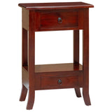 Console Table Brown 50 x 29.5 x 76 cm Solid Mahogany Wood 42009938