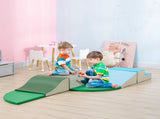 6 Piece Soft Play Equipment for Kids Climb and Crawl, Multicoloured T3398P348565