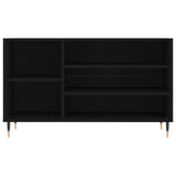 Shoe Cabinet Black 102x36x60 cm Engineered Wood 831405