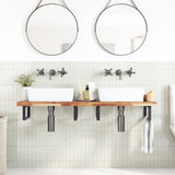 Bathroom Vanity Top Oil Finished 160x40x4 cm Solid Wood Acacia 3279708