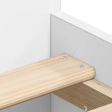 Bed Frame without Mattress White 100x200 cm 3203796
