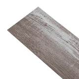 Self-adhesive PVC Flooring Planks 5.21 m 2 mm Matt Wood Brown 330196