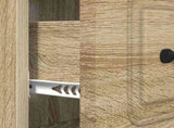 Drawer Cabinet Sonoma Oak 66 x 34.5 x 87 cm Engineered Wood 895757